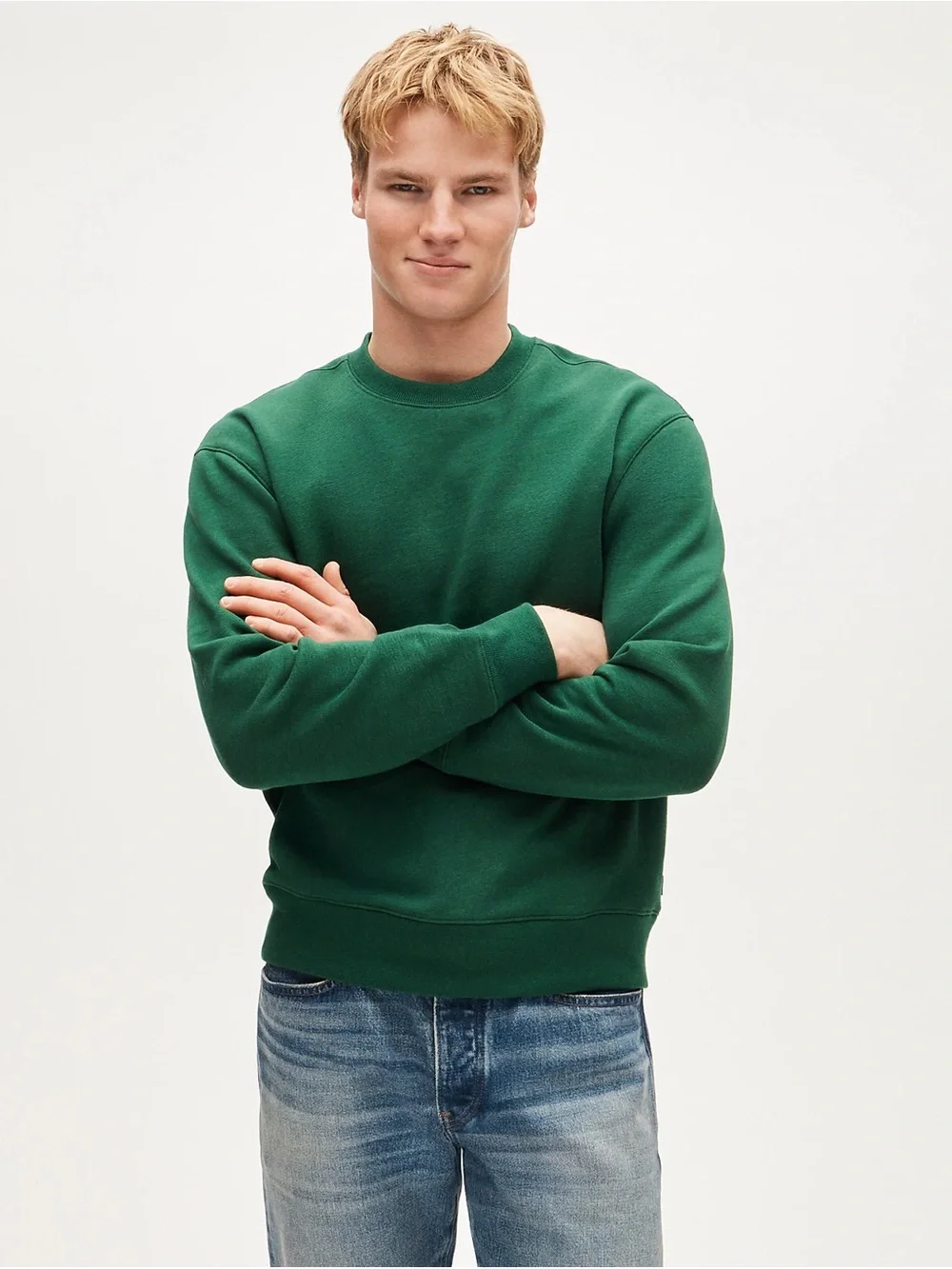 NWT J.Crew '83 fleece crewneck sweatshirt Size XL (Retail $98)